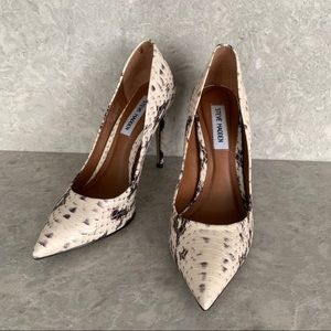 Steve Madden Snakeskin Heels